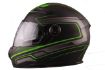 HELMET VITO FALCONE FULL FACE + SUN VISOR MATTE BLACK / GREEN 02010 1212 Moto Helmets VITO Falcone 2