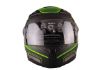 HELMET VITO FALCONE FULL FACE + SUN VISOR MATTE BLACK / GREEN 02010 1212 Moto Helmets VITO Falcone