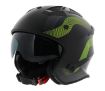 HELMET VITO JET BRUZANO MATTE BLACK + FLUOR 02031 Vito Bruzano Fluor no jaw