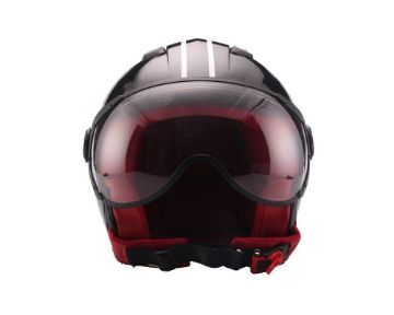 HELMET VITO JET MODA SHINY BLACK 02050 1222 Moto Helmets VITO moda black 2